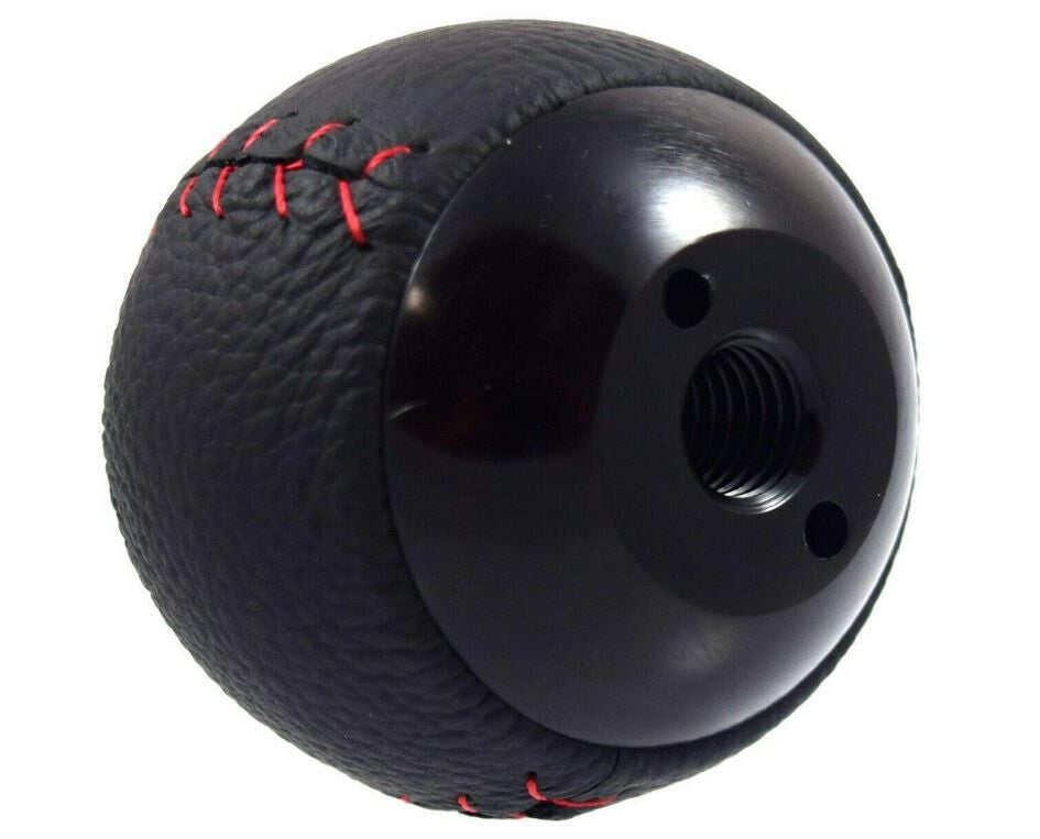 Car Shift Knob 6-speed Mugen Black PVC Leather Fits for Honda for Civic CRX for Acura