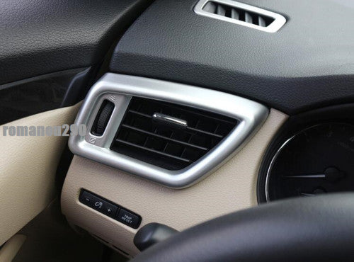 Black Steel Inner Door Speaker Decor cover for Lexus NX200 200t 300h 2015-2020 v