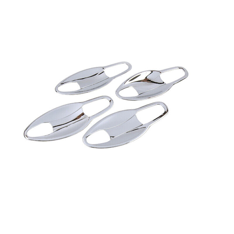 6P For Highlander 2020-2024 Chrome Rearview Side Mirror Cover Trim Decors v