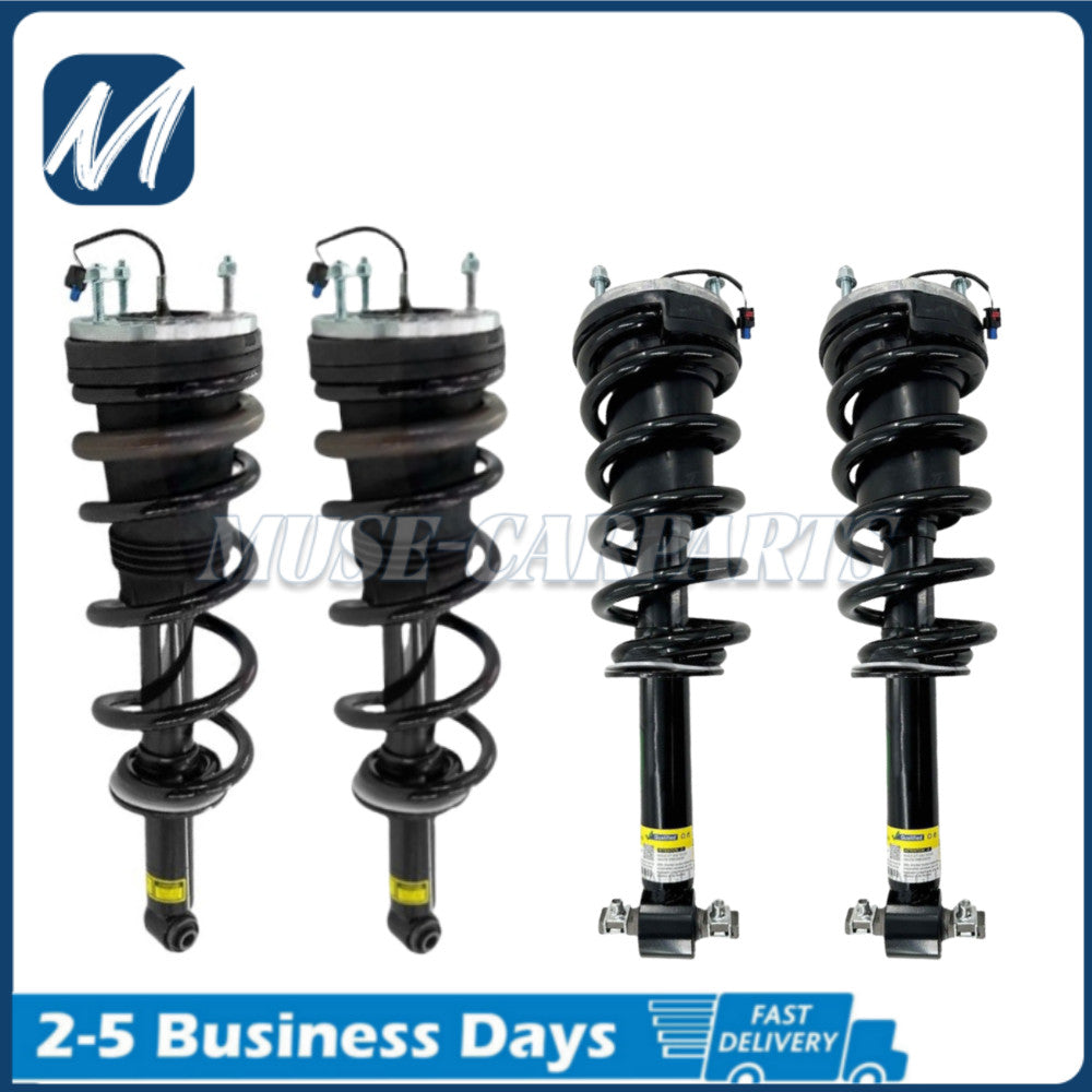 A pair of Assys L+R front shock absorber struts for Cadillac ATS RWD 2.0 3.6L Electric 2013-19