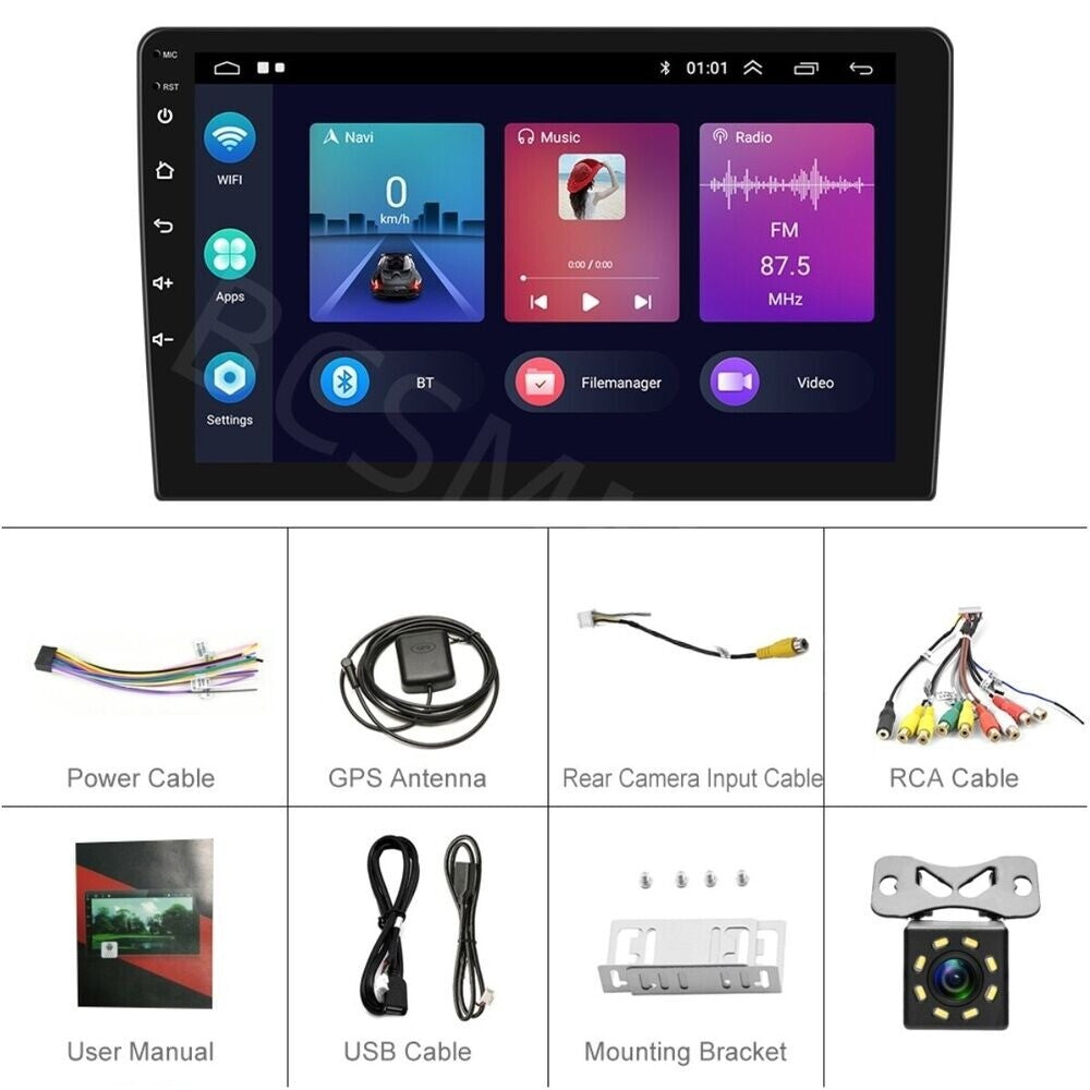 For Carplay Android 13 2 Din Stereo Radio GPS Touch-Screen Radio For Car n