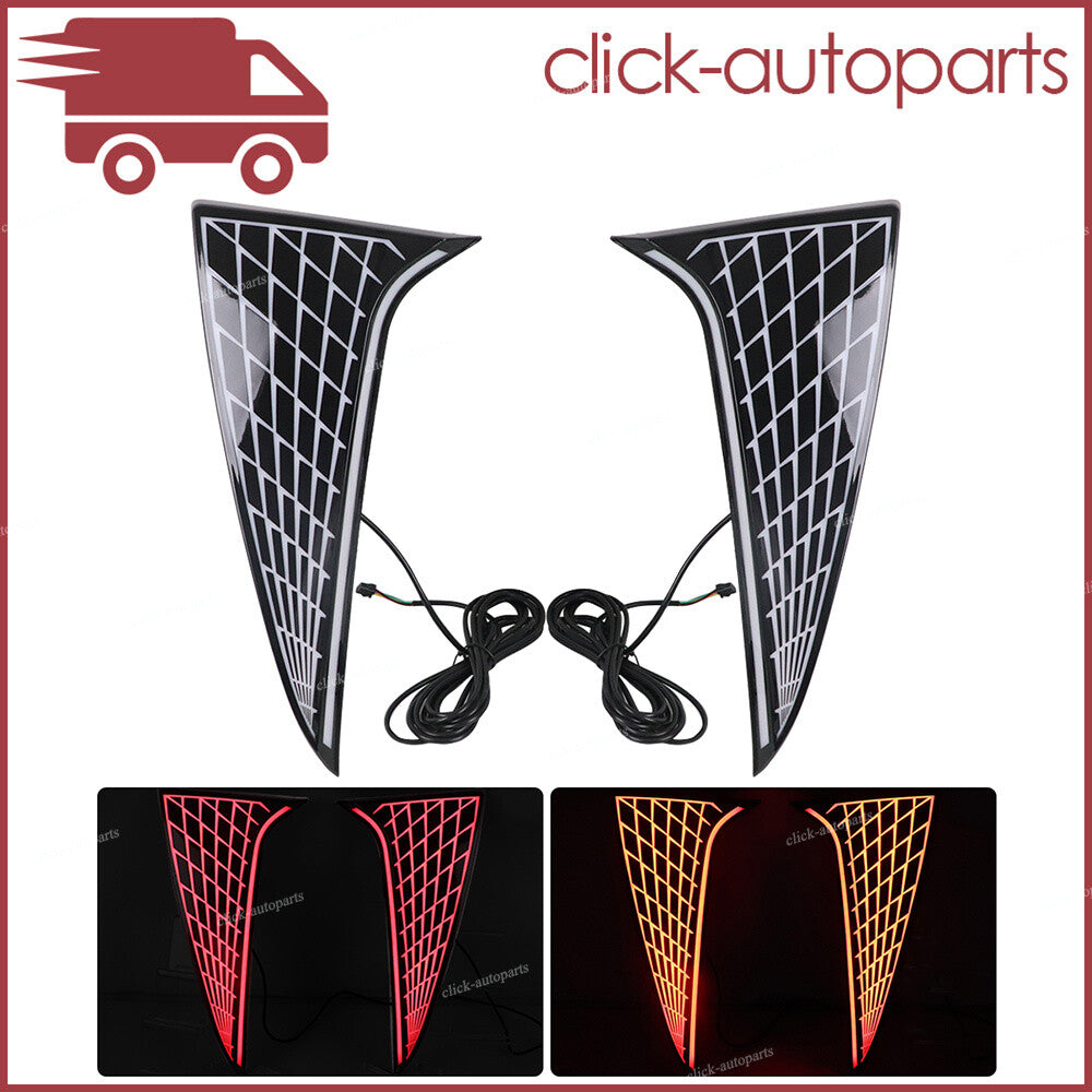 Led Rear Side Pillar Signal Brake Light Accessories for Toyota for Sienna 2021-2023