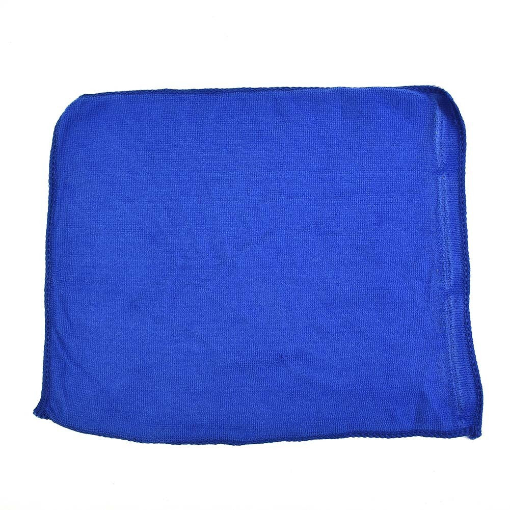 Quick-drying and mint microfiber towels for kitchen, car, and home use, blue, 3030cm.