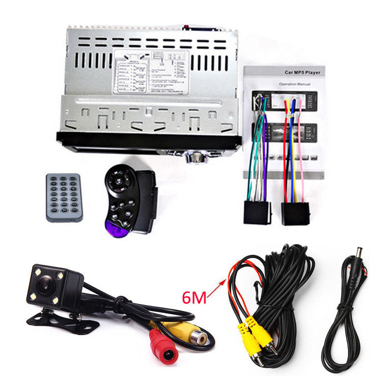 4.1-inch 1DIN Radio, Stereo Audio, Video, Bluetooth/FM/AUX/DRV, MP5 Multimedia Player n