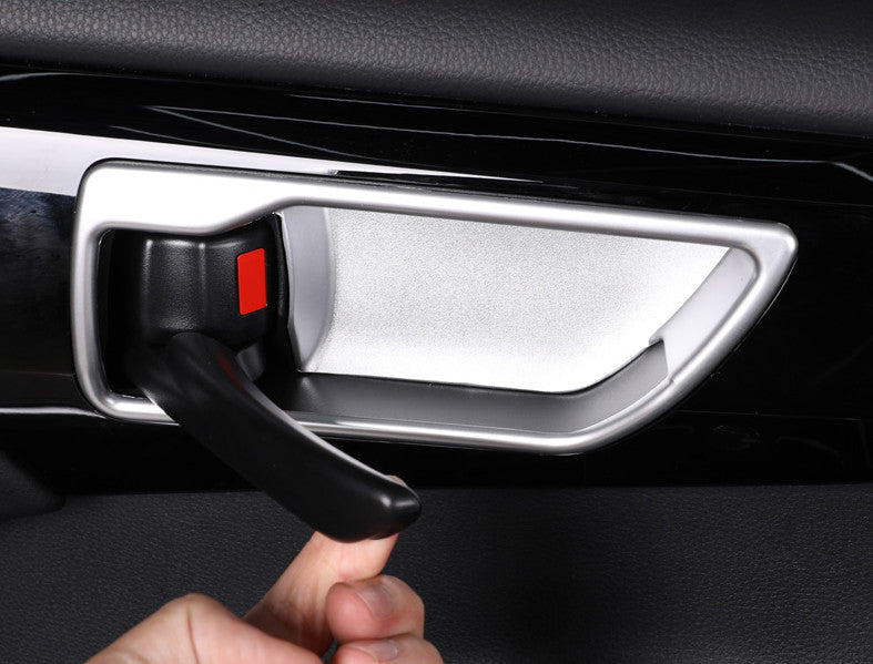 for Toyota Tundra 22-2024 Silver Inner Door Handle Bowl Moulding Cover Trim 4P