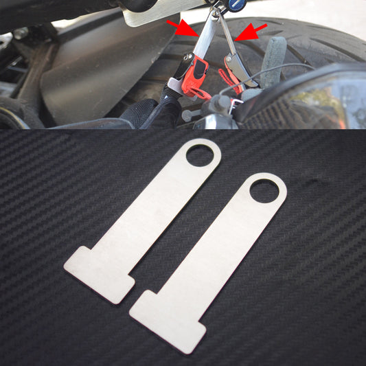 Universal Motorcycle Helmet Strap D-Ring Steel Lock Extensions Scooter Biker Q