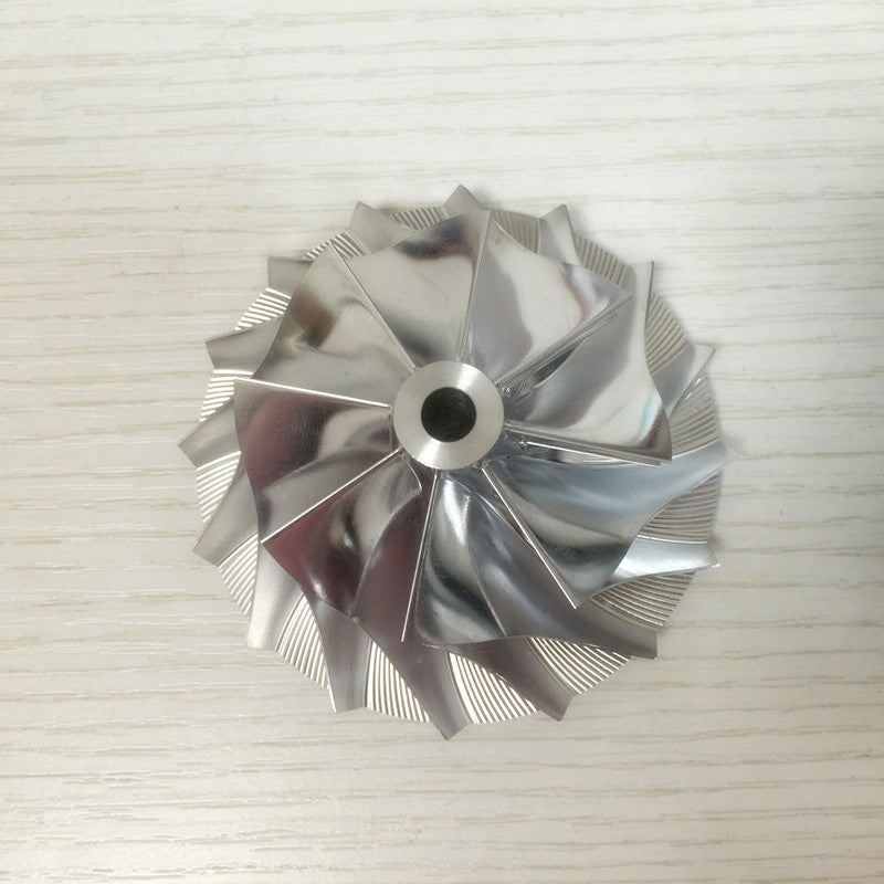 HX40 5800/83.03mm 8+8 insert performance turbine milling/bulk compressor wheel