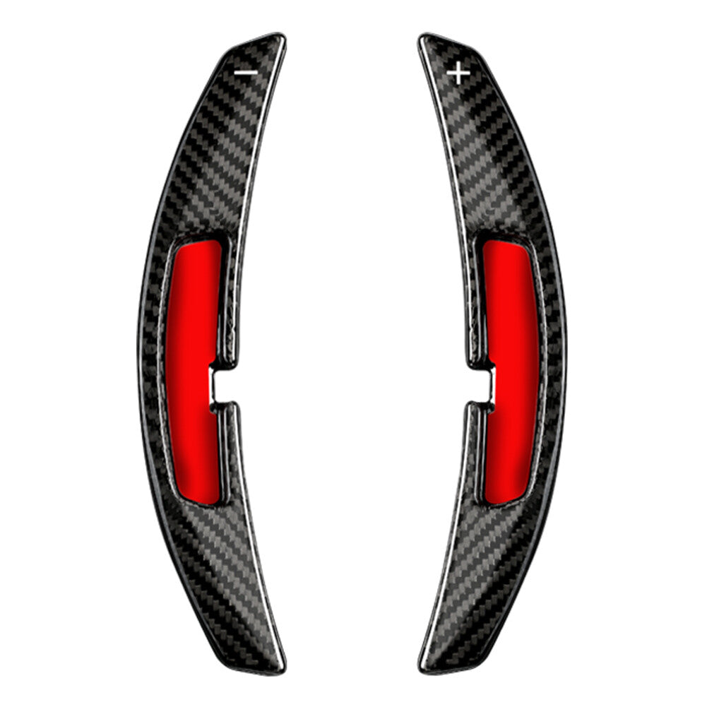 Forged Carbon Fiber Steering Wheel Paddle Shifter Extension for Porsche 911 2021
