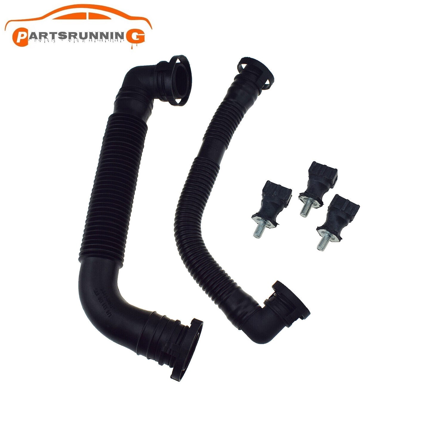 Smog Secondary Air Pump Breather Hose  Mount Kit for VW for Golf for Jetta Beetle for Audi Q
