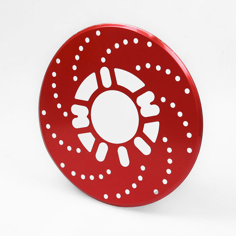 4¡Á Aluminum Auto Wheel Brake Disc Cover Vehicle Decorative Rotor Cross Drilled v