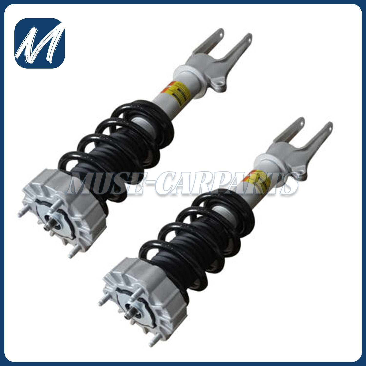 2-piece front shock absorber struts from Assys ADS fit for Mercedes W205, C450, C43, and AMG 4-Matic
