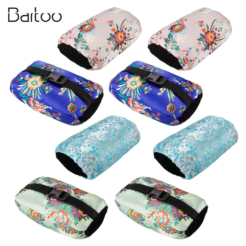 Chinese Embroidered Decorative Car Neck Pillow Headrest Cushion JDM Racing 2PCS Q