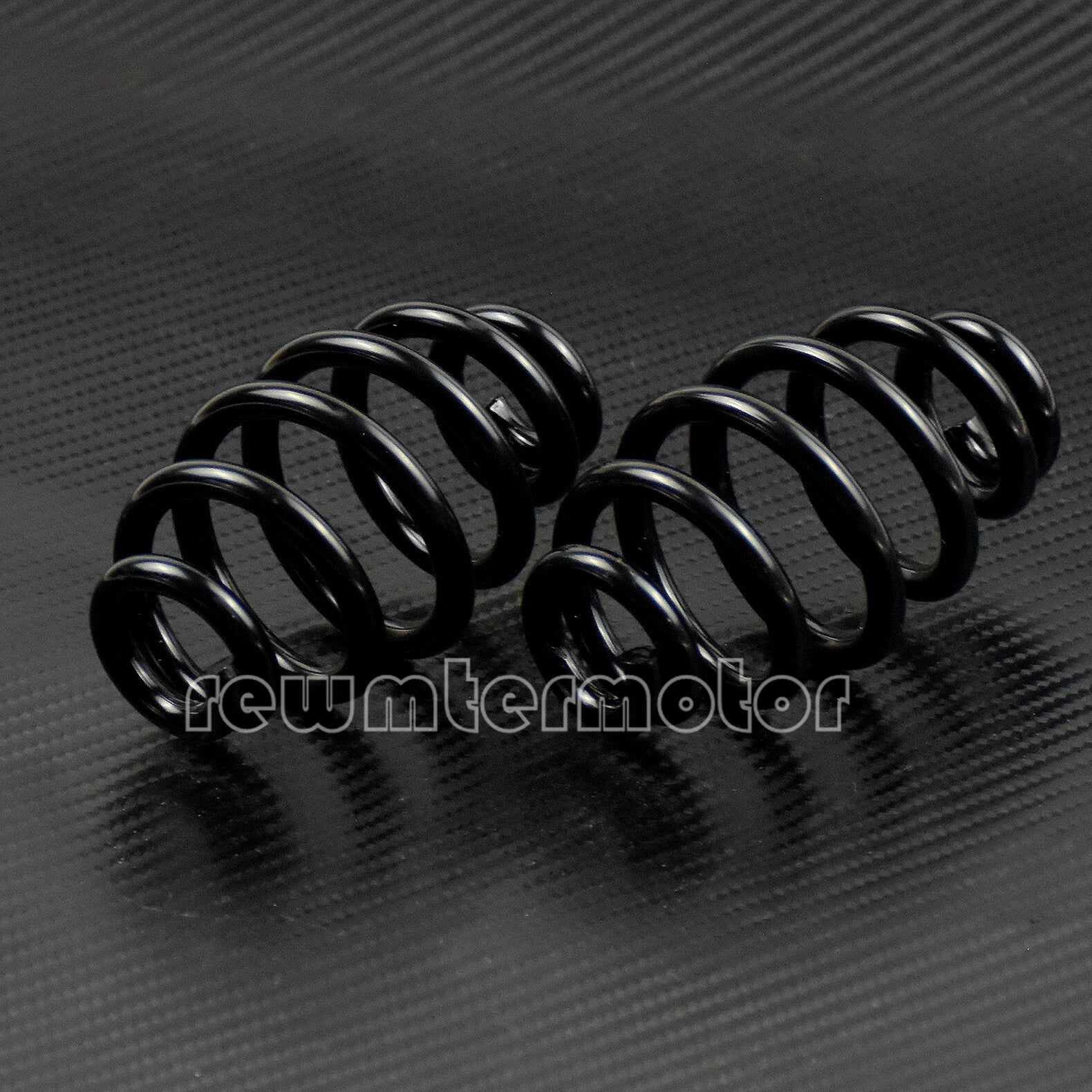 Black 3'' Solo for Seat Springs Fit For Chopper Bobber Softail Cafe Racer 1 Pair Q