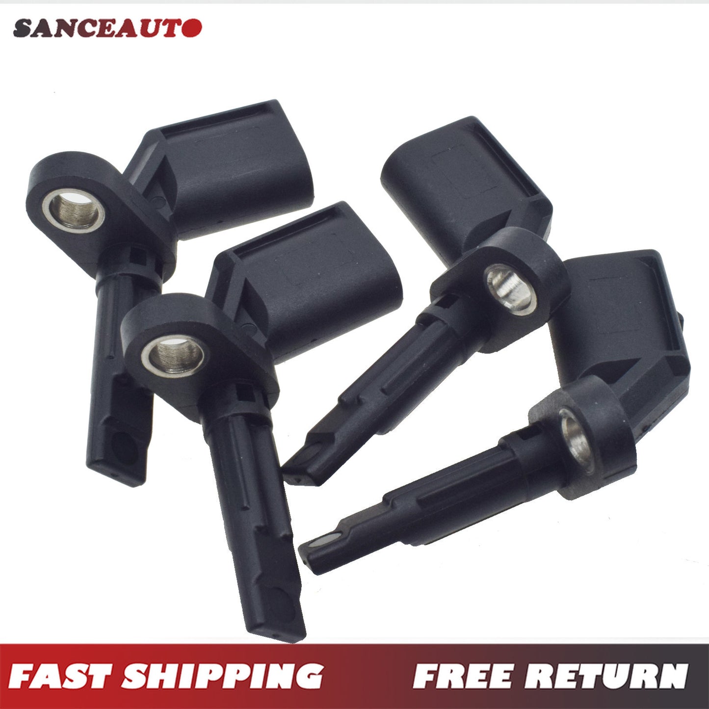 4-pack ABS wheel speed sensors suitable for Audi A4, A5, A6, A7, for A8 , R8, Q5 4E0927804, 4E0927803- n