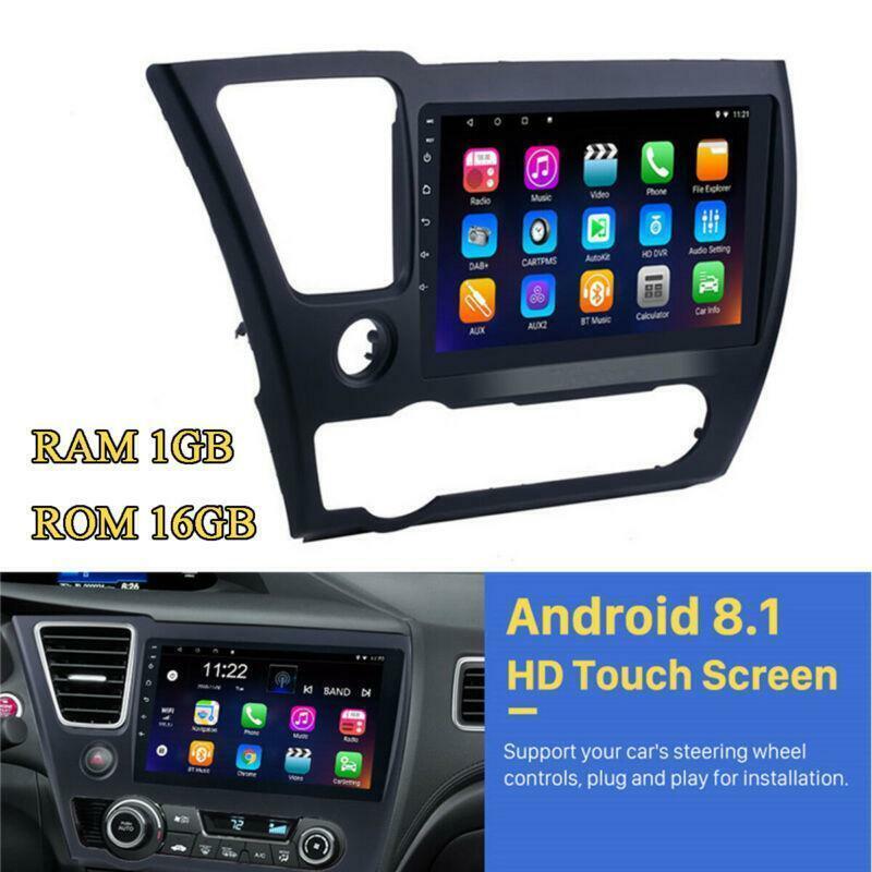 1+16GB Car Radio GPS 9 Android 8.1 Multimedia Player for HONDA for CIVIC 2014-2017