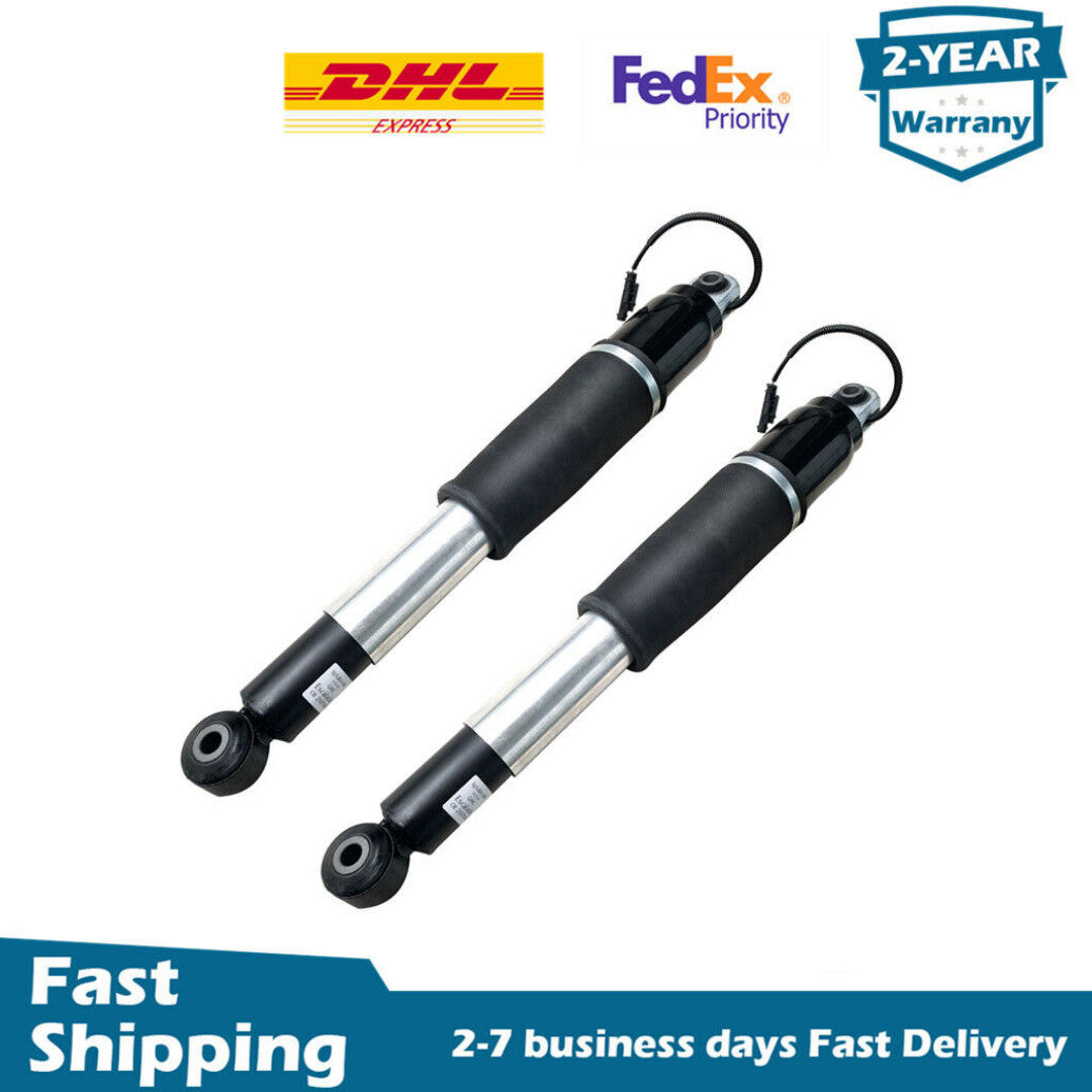 2X Rear Air Suspension Struts Electric Fit for GMC for Yukon XL for Chevrolet Suburban Tahoe