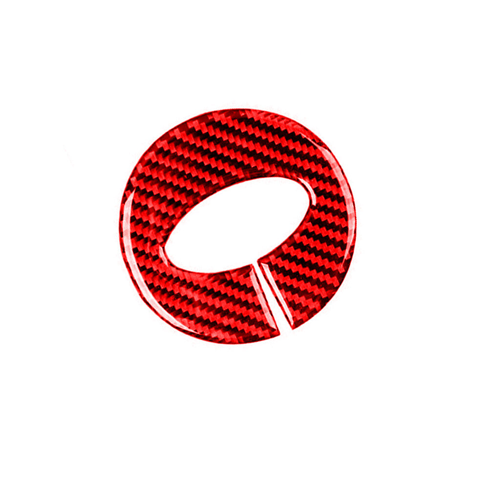 Carbon Fiber Steering Wheel Chin Cover Trim for Mercedes G-Class 2013-2018 v