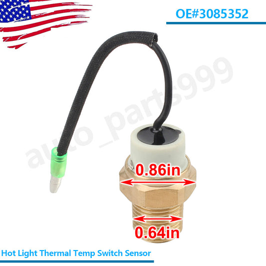 Thermo-optical temperature switch sensor is suitable for Polaris 3085352 Sportsman 400 500 600- n