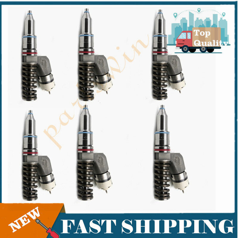 6-piece fuel injector pack for Caterpillar CAT C18 engine 10R-7231 10R7231- n