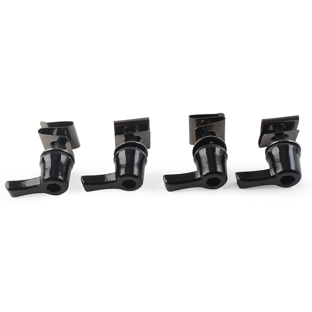 Saddlebag Lock Mounting Screw Kit for Harley Touring Road Glide 93+ Gloss Black Q