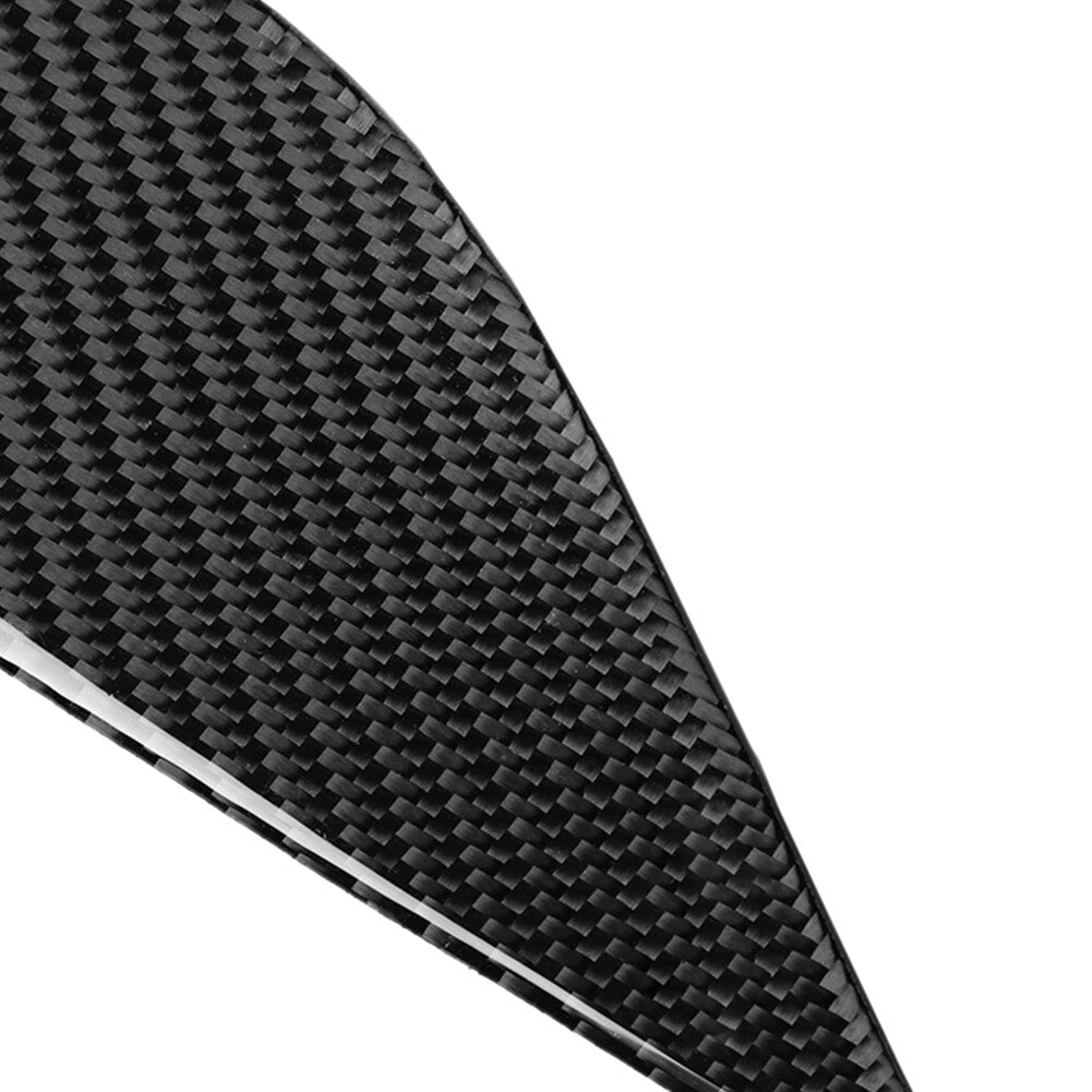 Red Carbon Fiber Gear Shift Panel Frame Cover Trim For 718 2016-2022 v