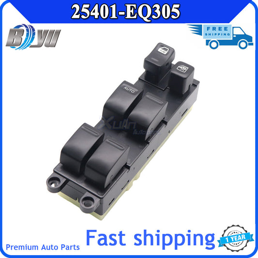 25401-EQ305 Suitable for X-Trail 02-2007 Brand New Main Power Window and Door Switch CN 1P- v