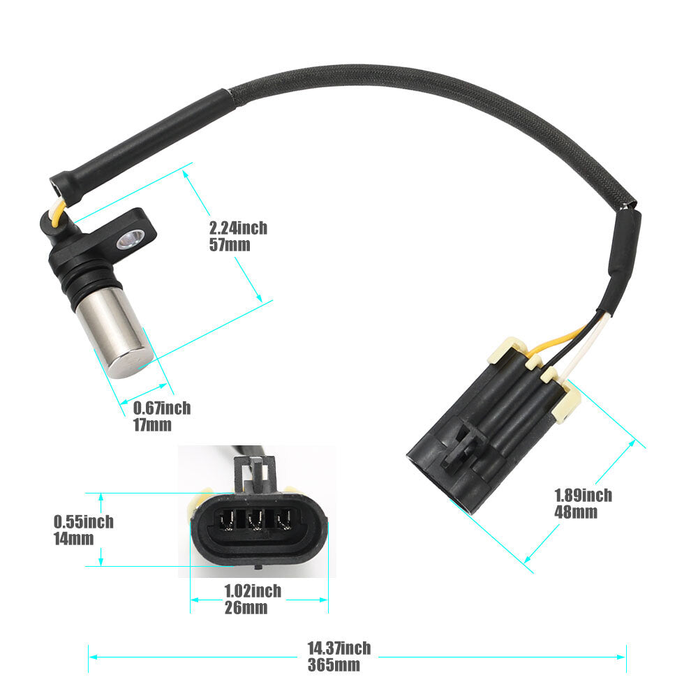 Crank Position Sensor for Polaris Ranger 800 EFI 4X4 2010-2011 2014 2410720 Q