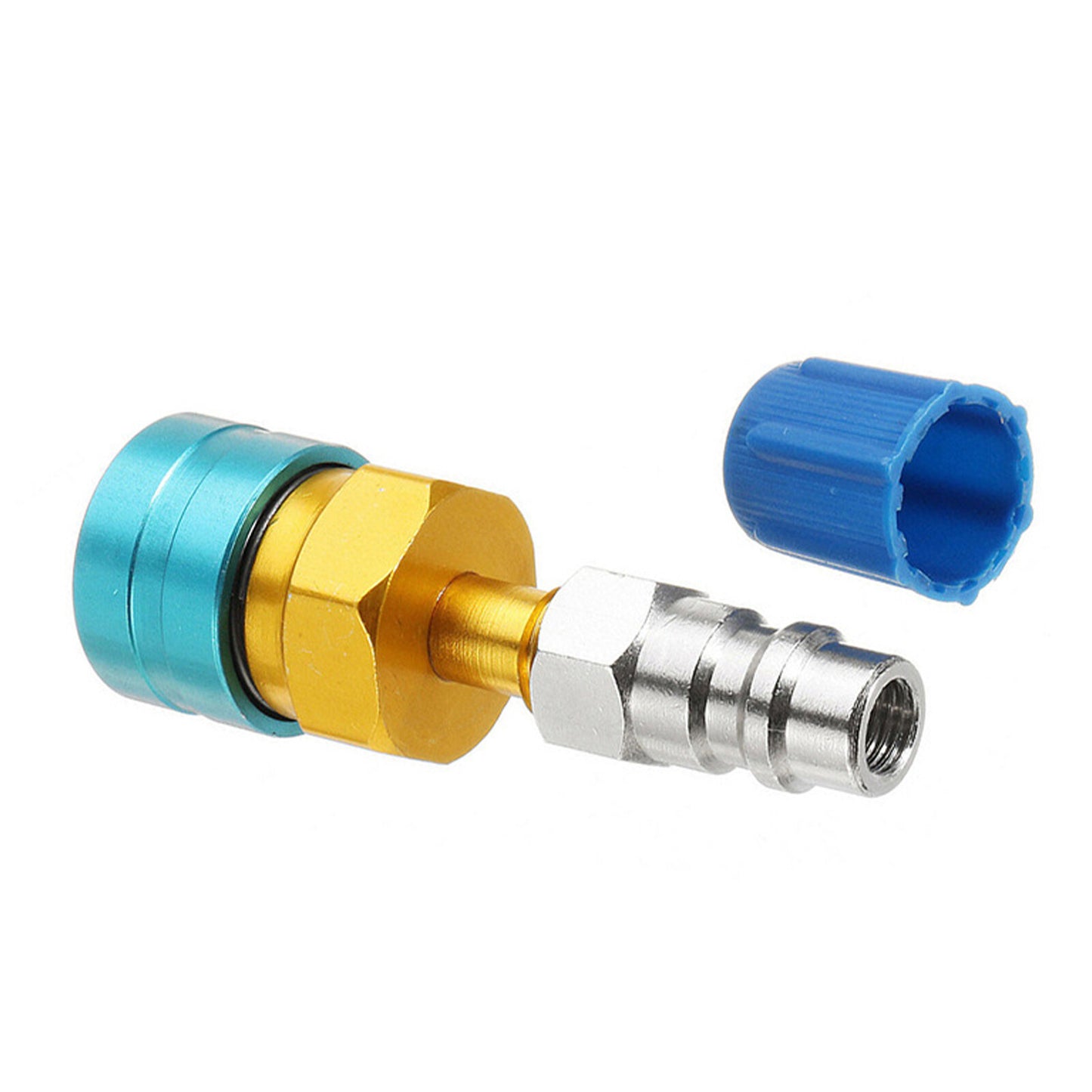 R1234YF to R134A Low Car Side Quick Coupler Auto Hose Adapter Fitting Connector