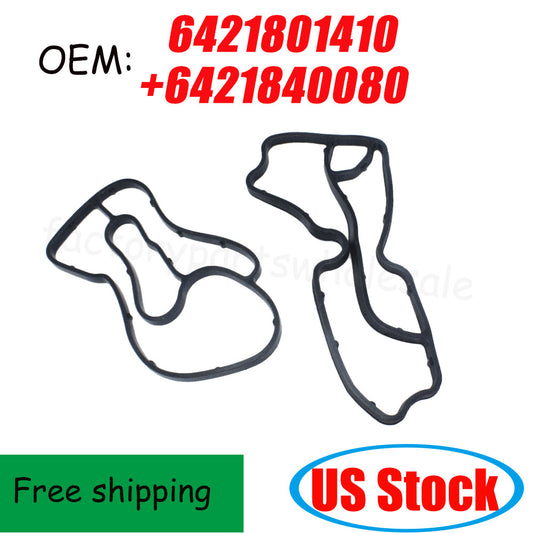 1 Set Oil Filter Housing Gasket for Mercedes ML320 ML350 R320 W164 W251 GL350 n