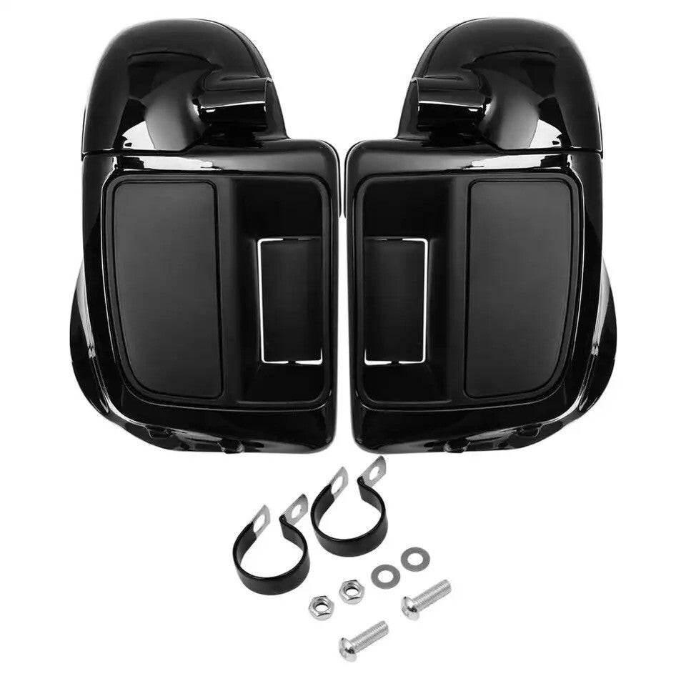 Lower Vented Leg Fairings Cap Glove Box for Harley Touring Electra Street Glide