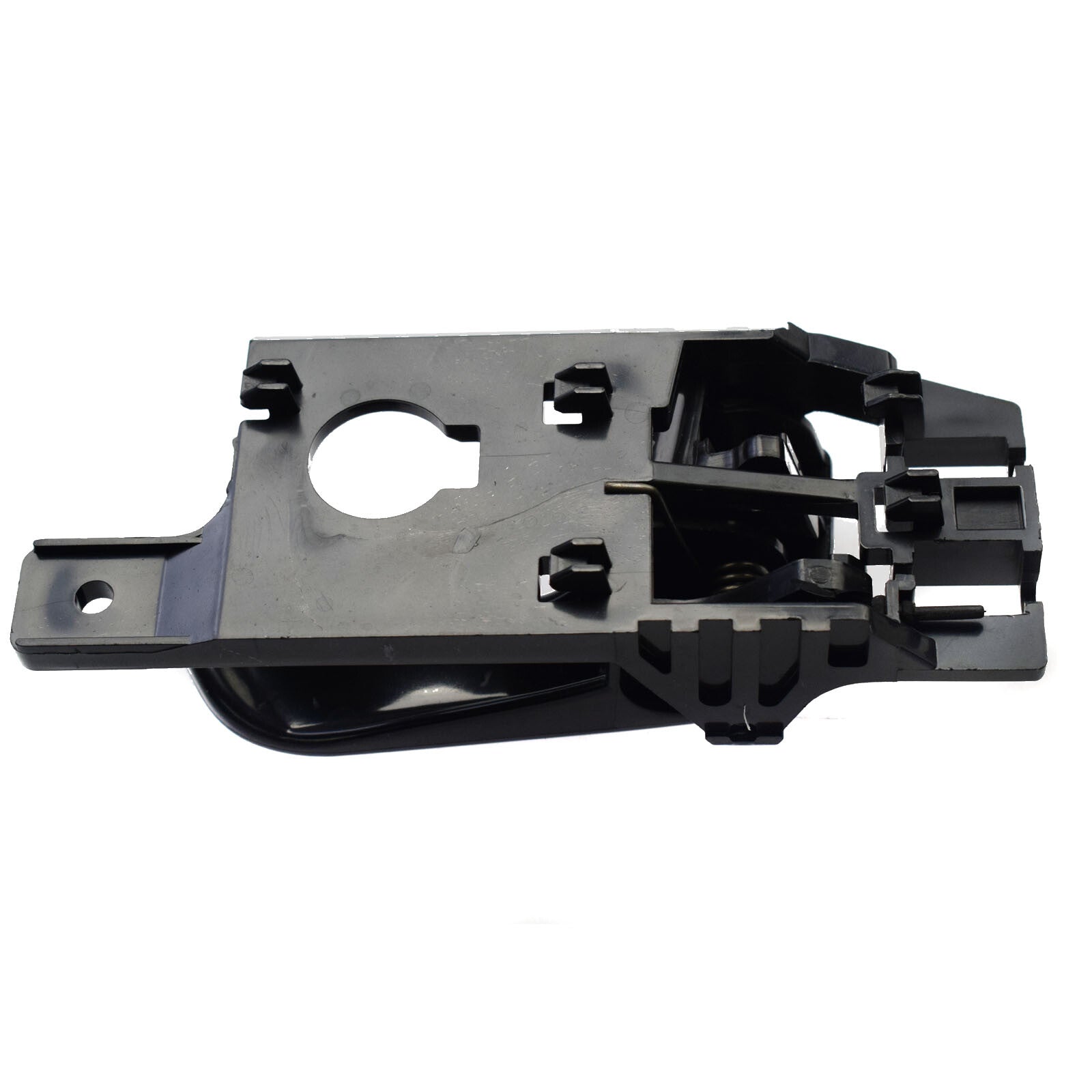 Black left inner door handle for Kia 2005, 2006, 2007, 2008, and 2010 (September 2010) n