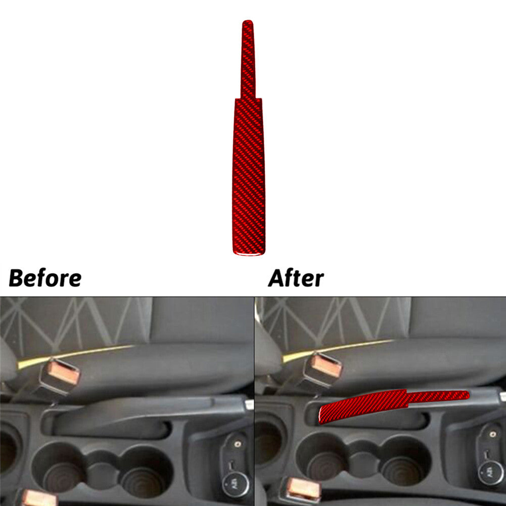 4x Carbon Fiber Rear Cupholder Kit Cover Trim For 86 for Subaru BRZ 2016-2020 v
