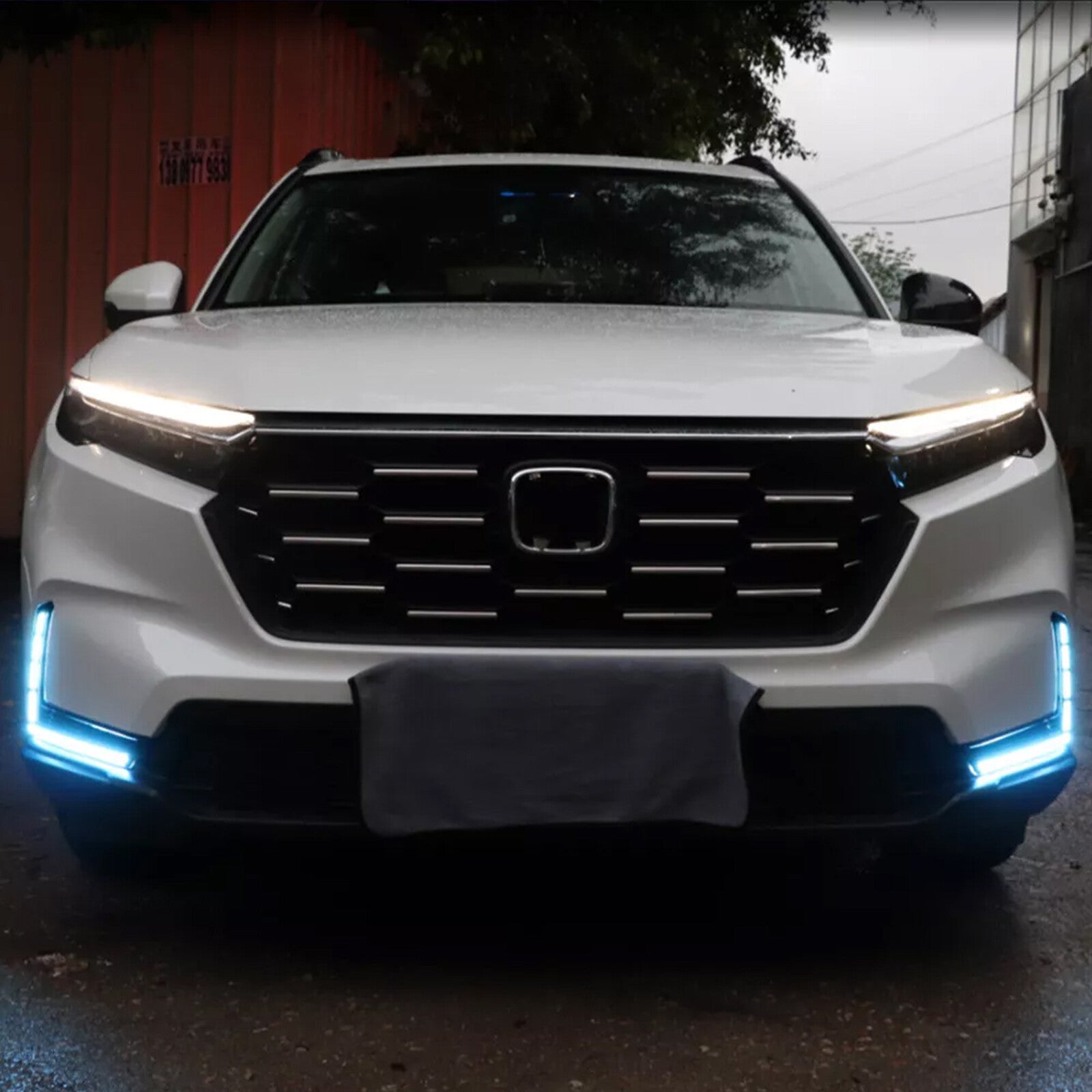 Fog light turn signals applicable to for Honda CR-V 2023/2024 DRL LED daytime running lights