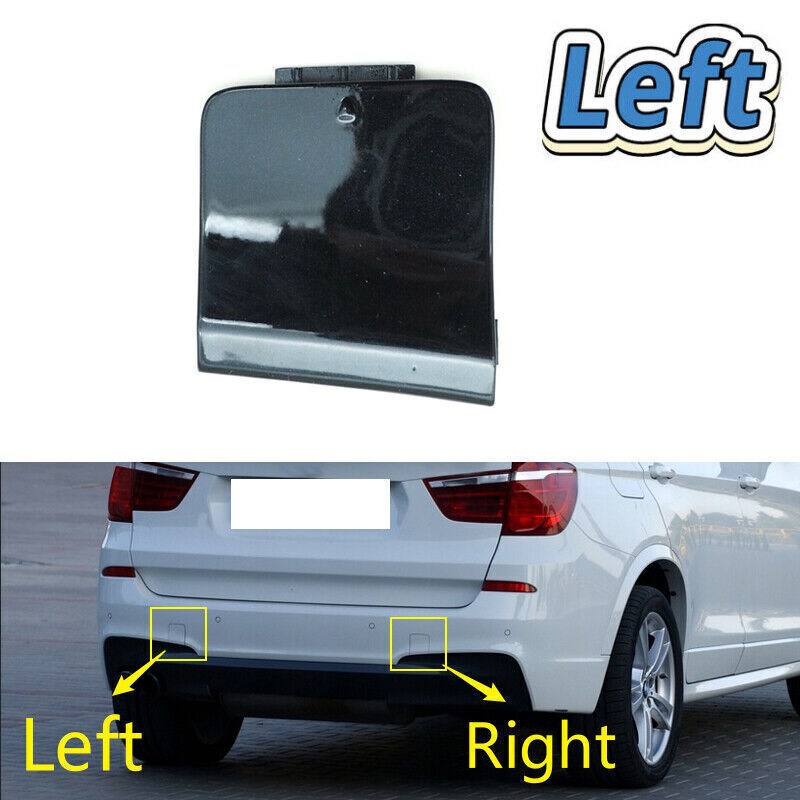 Fit for BMW X3 F25 M-SPORT 2011-2017 Left Rear Bumper Towing Hook Eye Cover 1PCS Q