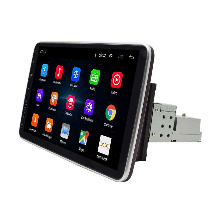 Single Din Android 9.1 Car Radio GPS WIFI Touch Screen Stereo MP5 Player 2+32G