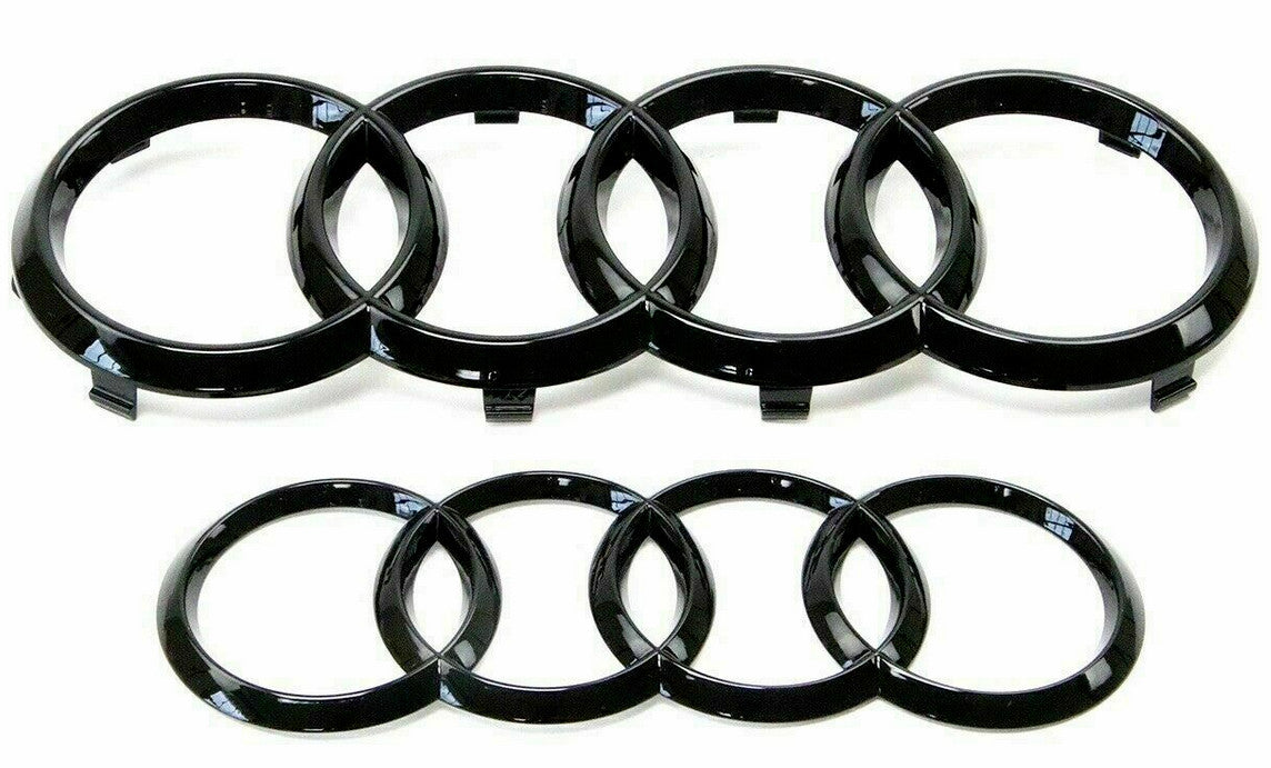 Silver 4x50mm Light Wheel Center Sticker Rim Sticker Edge Sticker Logo