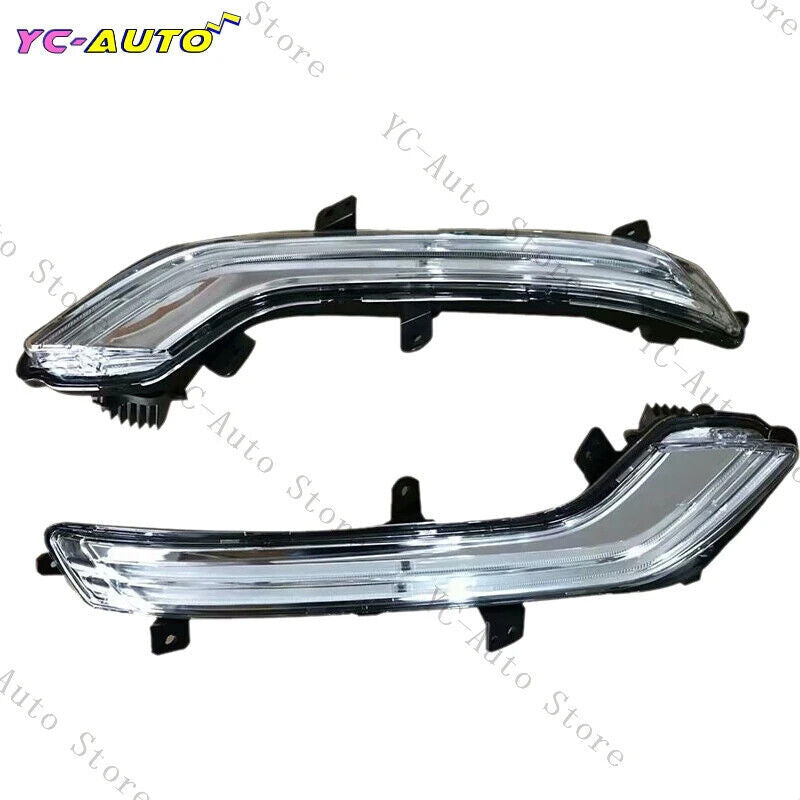 Car Front LED Daytime Running Light Fog Lamp Right for Peugeot 508 2015 2016