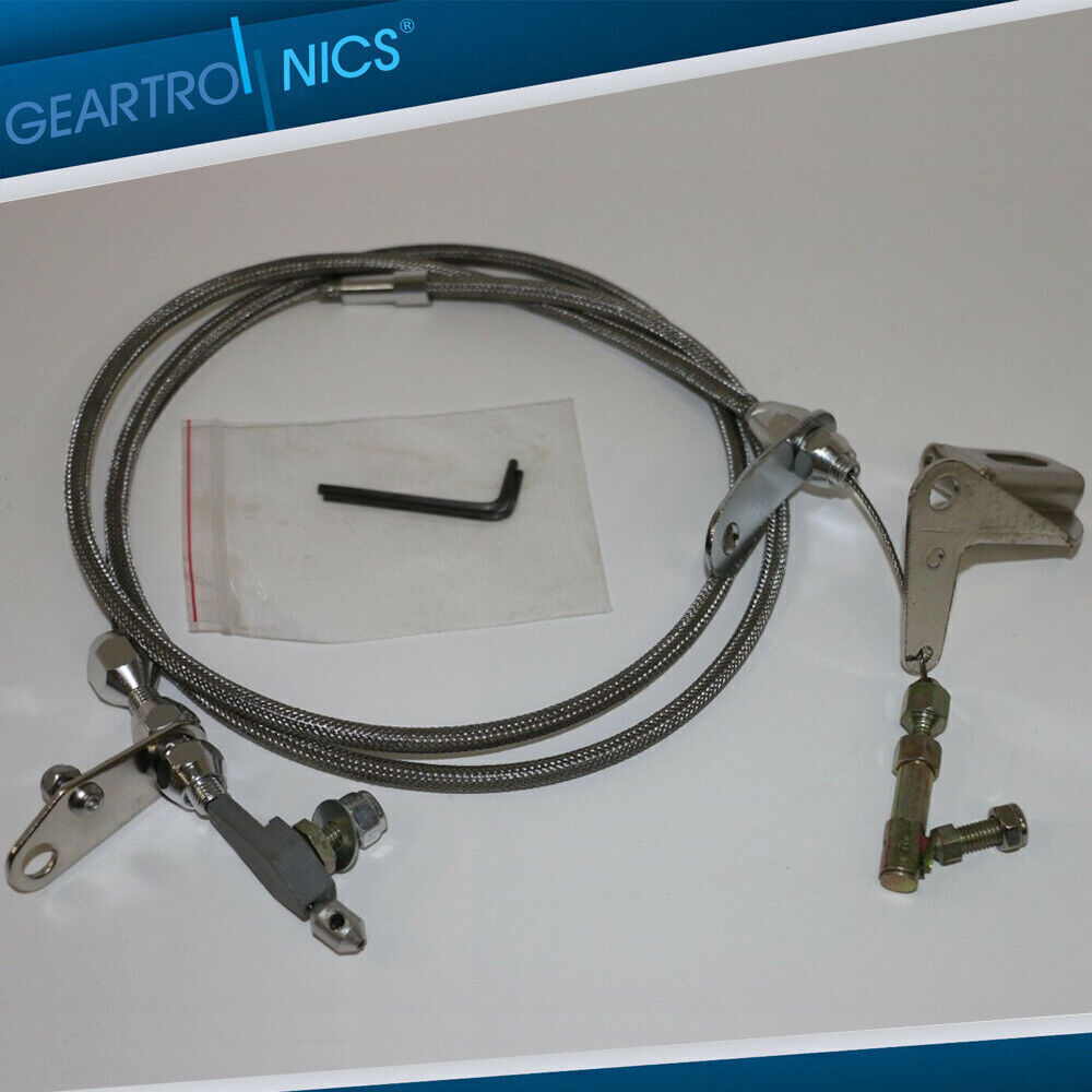 New 727 Stainless Braided Kickdown Cable Detent Transmission Fits Chrysle