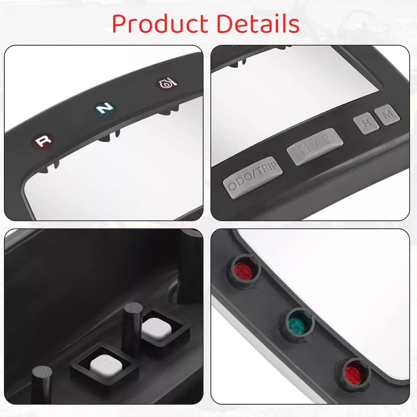 Suitable for 1998-2001 for Honda Foreman 450 TRX450S 4x4 S speedometer dashboard cover Q