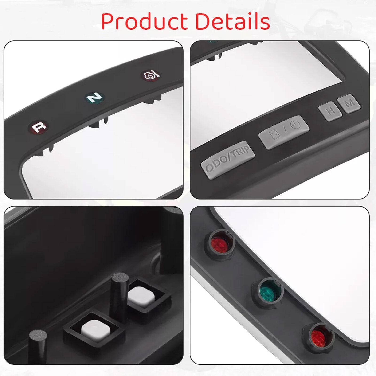 Suitable for 1998-2001 for Honda Foreman 450 TRX450S 4x4 S speedometer dashboard cover Q