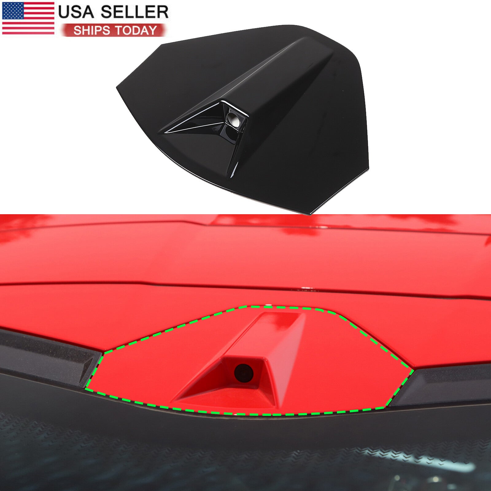 RED Carbon Fiber Center Navigation Screen Frame Trim for Lotus EMIRA 2022 - 2024- v