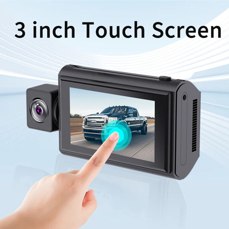 Car 4G Android Dash Cam GPS Dual Video Recorder WiFi Phone APP Monitor Camera