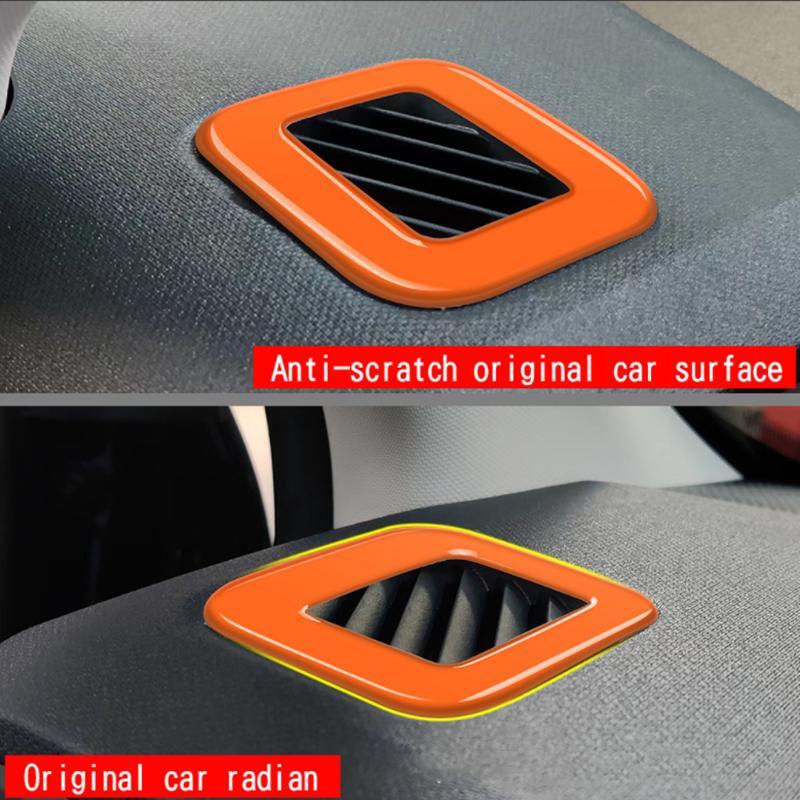 Orange Interior Full Set Decor Trim Panel Cover 16x for Ford Maverick 2022-2024