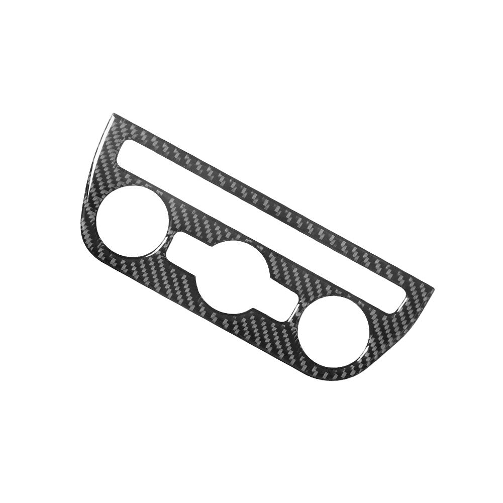 4Pcs Carbon Fiber Window Lift Panel Switch Cover Trim For Camaro 16-18 v