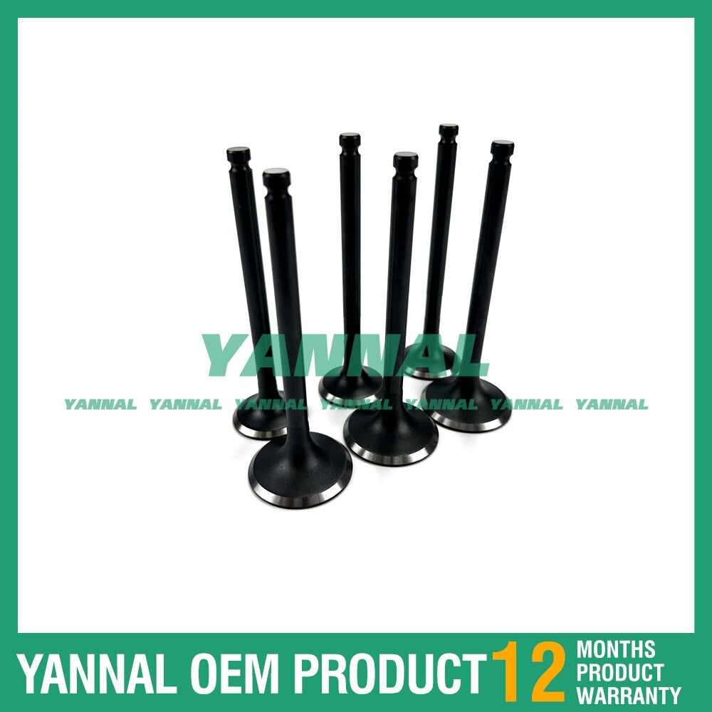 valves for 3TNV76 excavator engine parts -