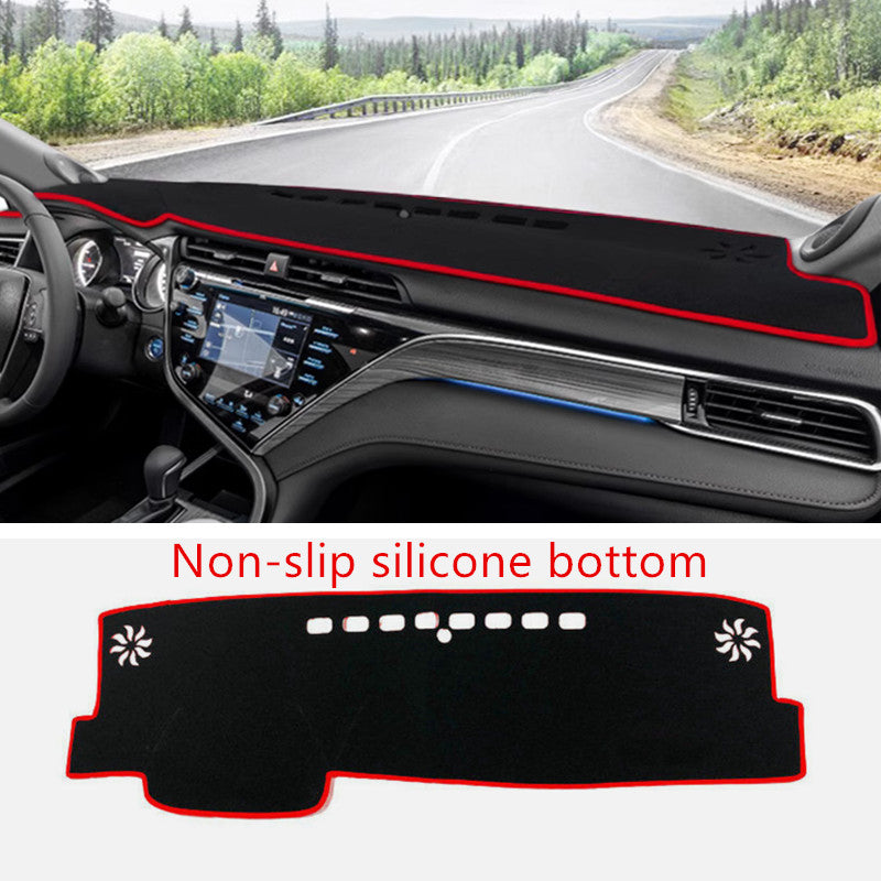DashMat Dashboard Cover Dash Cover Mat Red 1pcs for Camry 2018-2024 v