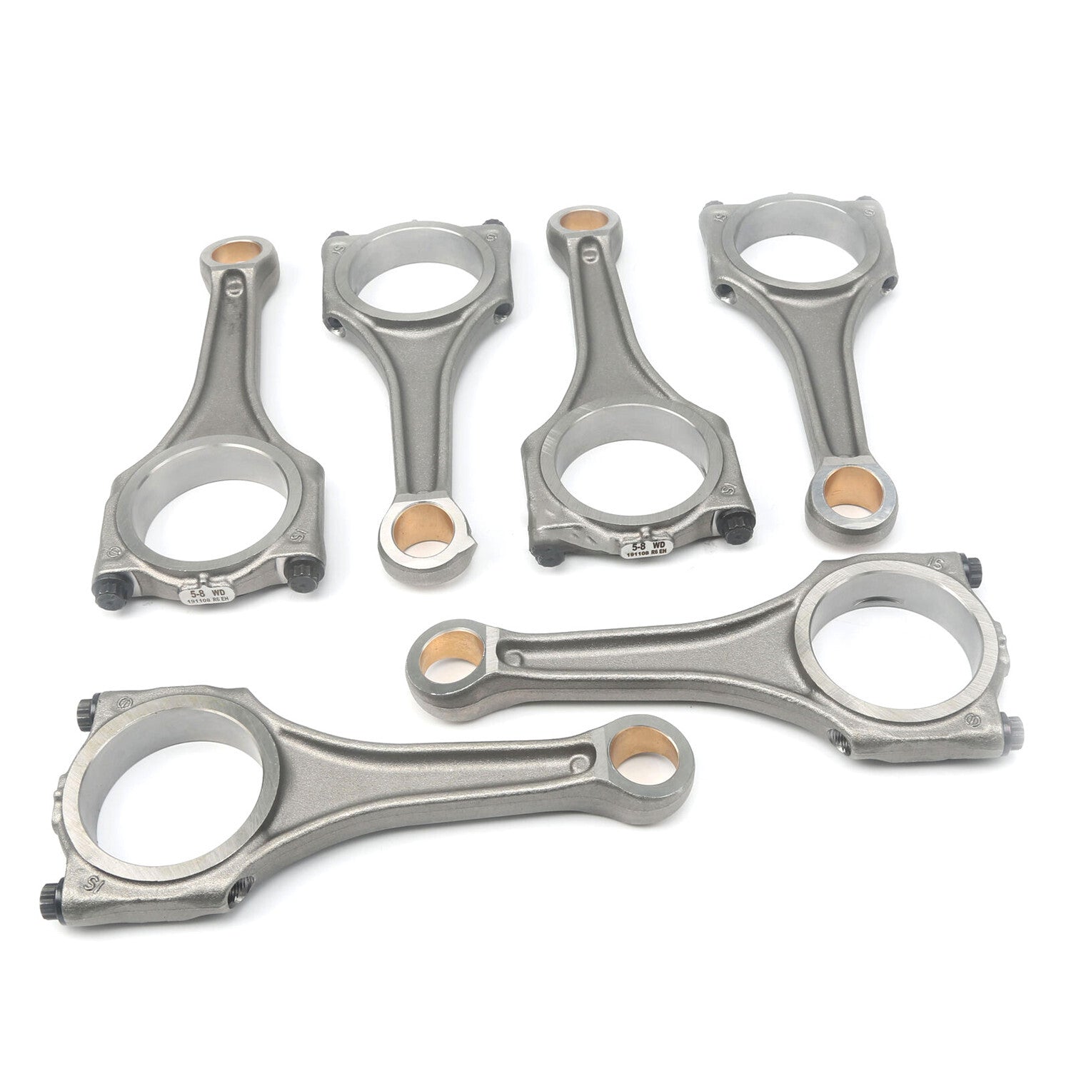 6x Con Rod Connecting Rod for Audi A4 A6 A7 Q5 Q7 for VW Touareg 2010-2018 TFSI 3.0L