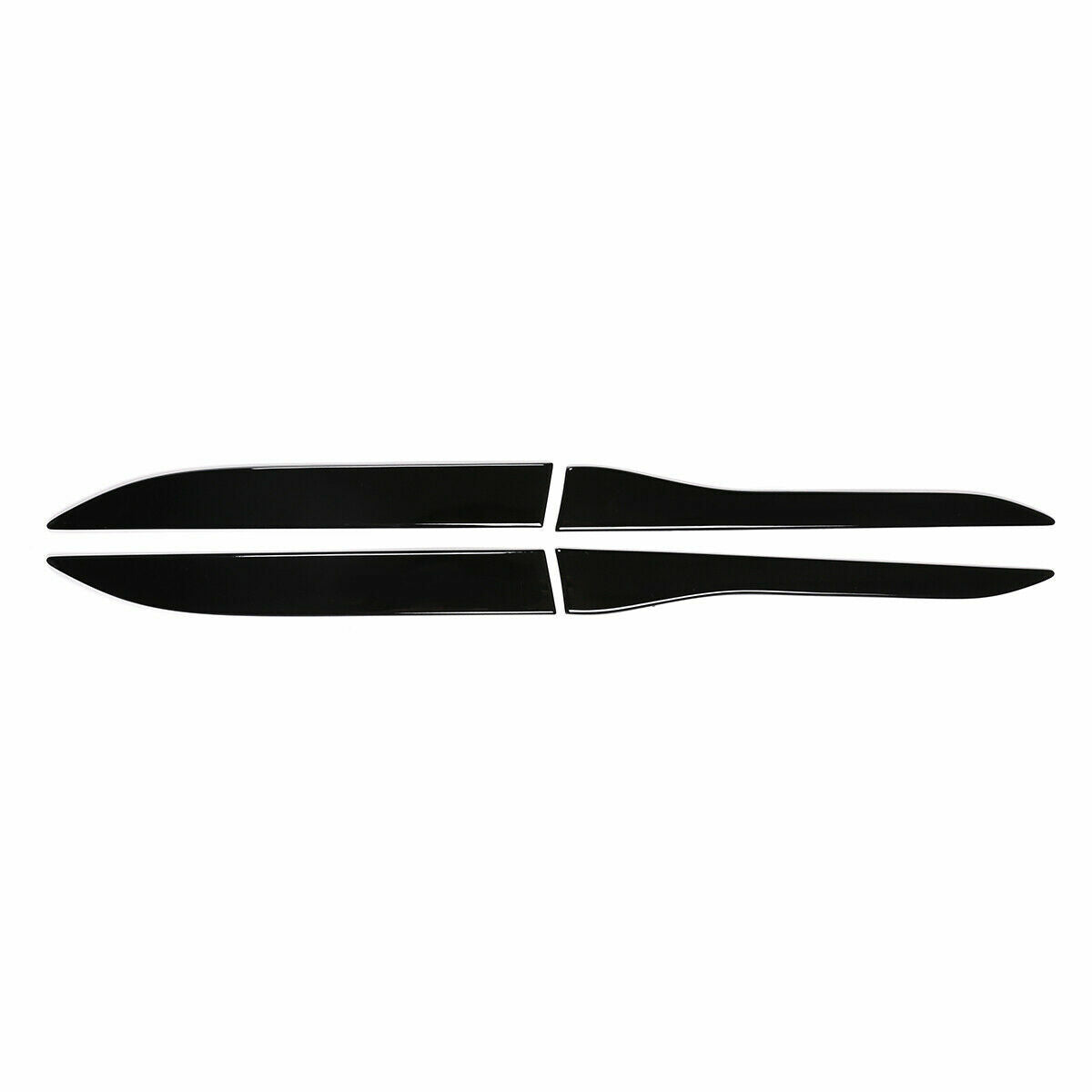 Carbon fiber exterior front bumper grille strip vent decoration suitable for Corvette C7 Z06 Z51- v