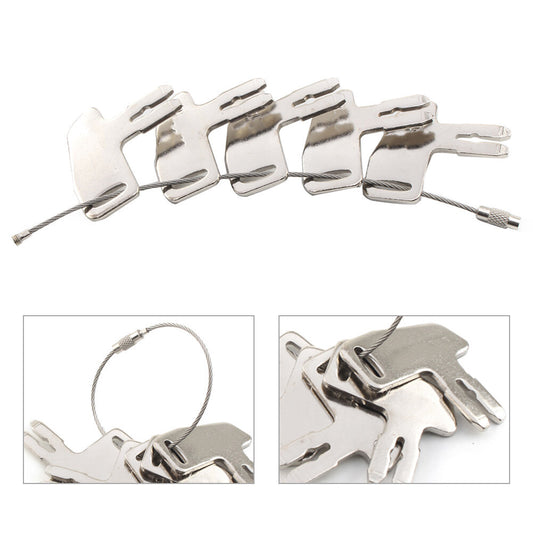 Key Battery Disconnect Heavy Equipment K2C166 Fit For Komatsu Master Metal 5pcs Q