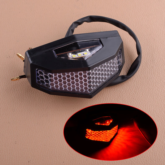 LED Motorcycle Motorbike Daytime Running Light Tail Lamp License Plate Light New v